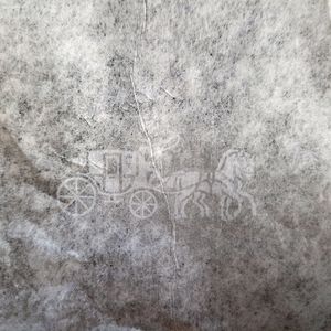 Coach logo Printed Tissue Paper 24 x 36in white